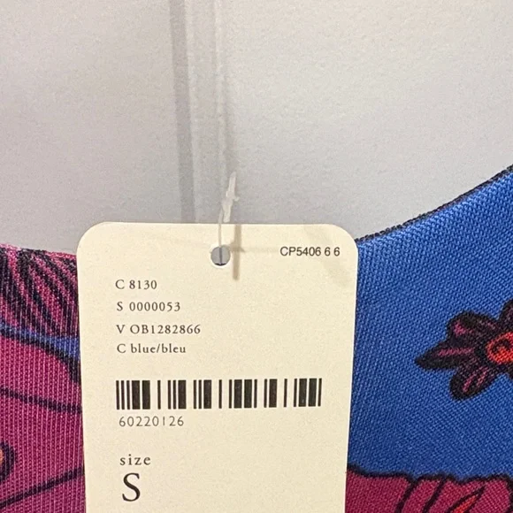 Free People Vibrant Floral Long Sleeve Dress - Picture 3 of 3